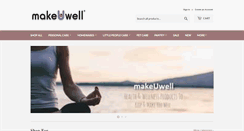 Desktop Screenshot of makeuwell.com.au